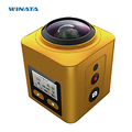 360 Action Camera 4K DSP 2448 2448 30FPS Ultra HD Panoramic 360 Sport Cam 1440P 60FPS