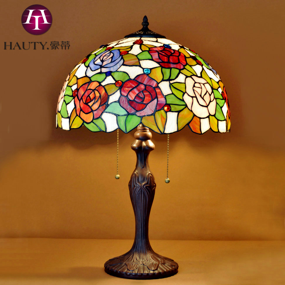 Red rose lamp table koop goedkope red rose lamp table loten van ...