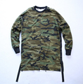 Kanye west style brand clothing mens swag street top tees tyga camo camouflage t shirt t