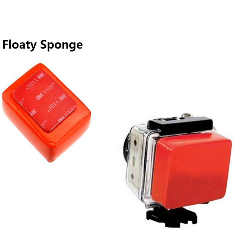 Floaty Sponge sticker for gopro camera
