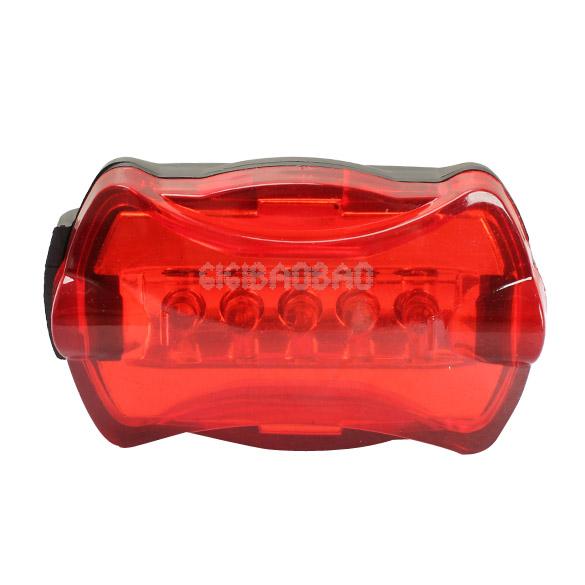 Super Bright Bicycle LED Rear Lamp Tail Back Light 6 Flash Modes Waterproof gib