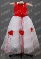 2016 Actual Images vestido de daminha Cap Sleeve Flower Girl Dress Sleeveless Dress for Kids