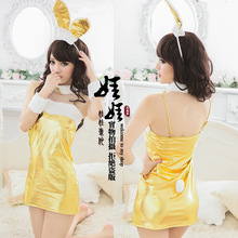 New Sexy lovely rabbit suit erotic Lingerie Nightclub played the game sexy lingerie women Cute Rabbit Costume Erotic lingerie