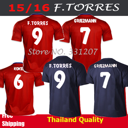 2016 f.   15/16  griezmann    camisetas de futbol maillots    15 16