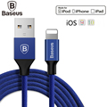 Baseus Knitting Cord Cable For Lightning Fast Charging Data Sync USB Charger Cable For Apple iPhone