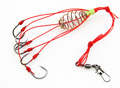 2pcs lot 11 High Carbon hooks Professional Carp Fishing Lures Feeder tool alloy Steel Lures Cage