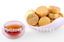 100 pcs Original GoldCoin puerh tea, Ripe Pu’er tuo cha ,PT16, Free Shipping