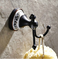 Free Shipping Wholesale And Retail Good quality Bathroom Towel Bath Ball Hooks Wall Mounted Oil Rubbed