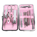 12pcs Complete Nail Art Manicure Set Pedicure Nail Clippers Scissors Grooming Kit Best Nail Care Tools