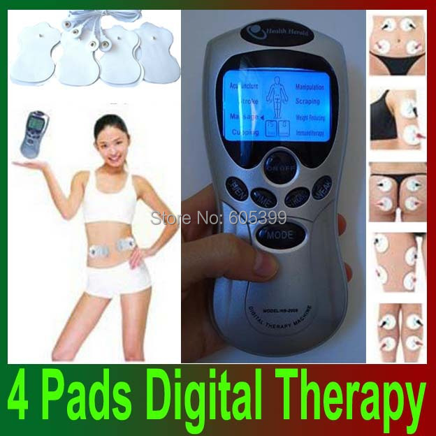 Good quality!!! Tens/Acupuncture/Digital Therapy Machine Massager electronic pulse massager health care equipment