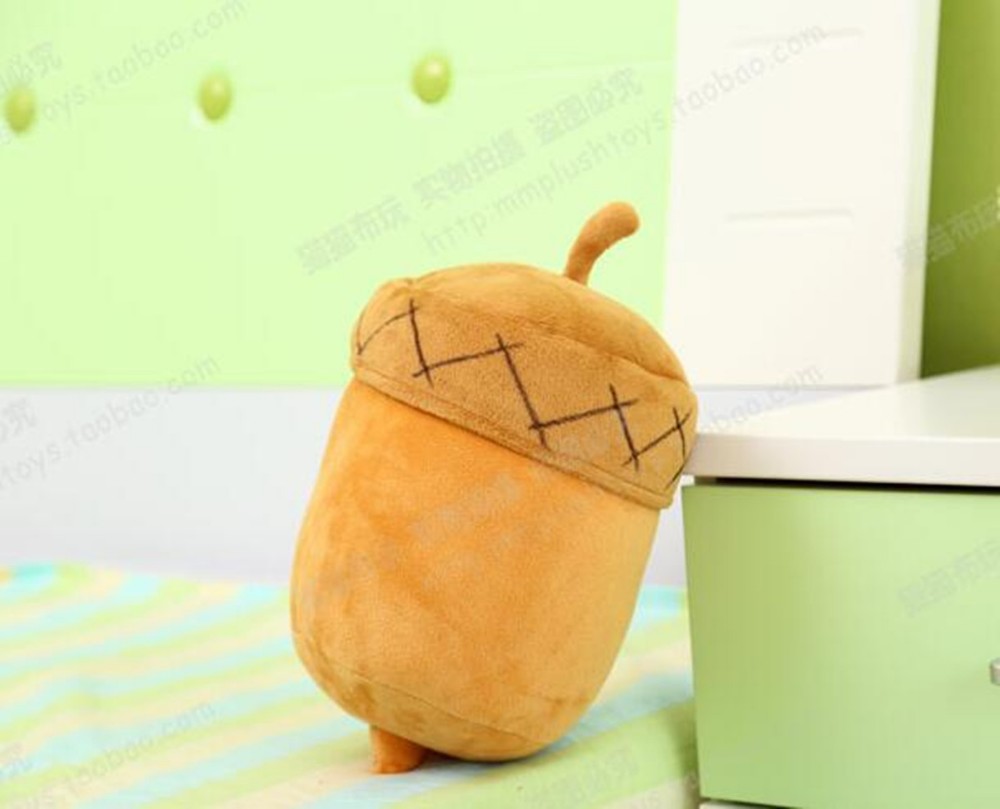 plush acorn toy