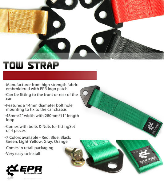 Tow Strap Green