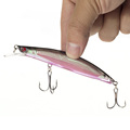 SEALURER Minnow Fishing Lure 11cm 12 7g with 2 Hooks Fish Wobbler Tackle Crankbait Artificial Japan