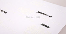 10 x Newest 3D Junction Production Car Styling Decal Decoration Stickers Decal for Tesla Toyota Chevrolet