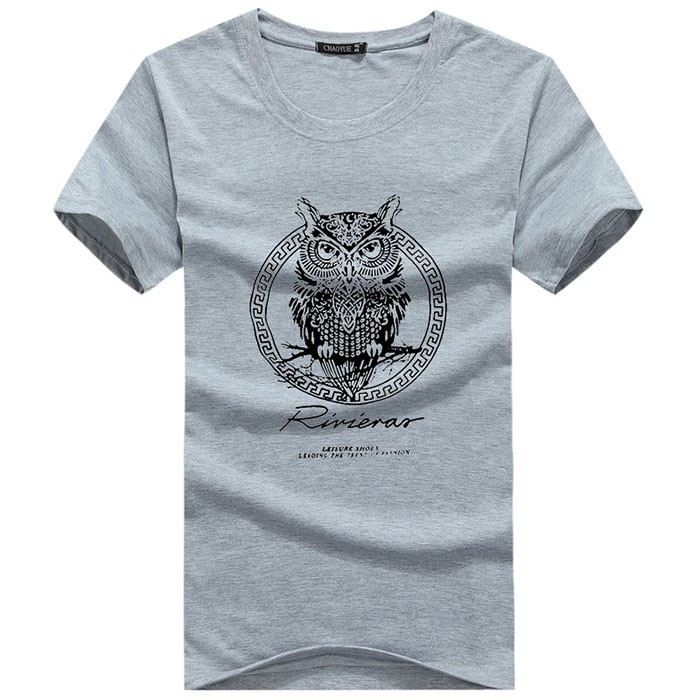 2015 new men t-shirts contton t shirt for Lovers Animal printed fashion short sleeve t-shirt Accept customized Free shipping (4)