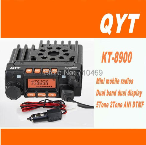 Qyt KT8900 Mini        136 - 174  400 - 470  25 W 5  2   DTMF