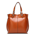 2016 New fashion leather bags for women brands tote bag women leather handbag shoulder bag large