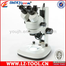 Envío gratis! 7x-90x! triocular microscopio estéreo del zumbido LED reposar microscopio S3