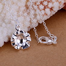 Wholesale 925 silver pendant necklace silver jewelry Necklace 925 necklace 925 sterling silver charm necklace P168