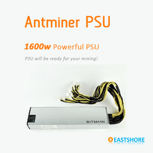 Antminer Power Supply 1600W server power supply AntMiner APW3-12-1600 PSU for Antminer S7 Powerful Bitcoin Mining PSU