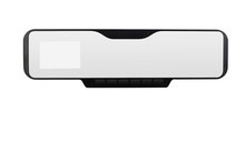 Ailin Sha tachograph 2.5 inch high definition wide-angle night vision super thin rearview mirror tachograph