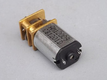 3-6V N20 micro DC gear motor with DIY metal gear  for precision robot and model