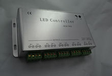 6CH DMX декодер ; вход dc5v-24v, Из светодиодов DMX512 контроллер, Высокой мощности RGB контроллер выход фабрики 6 каналес DMX Decodificador де