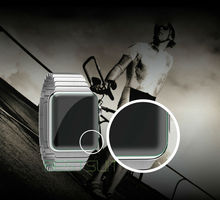 URVOI real full screen cover for apple watch radian TPU clean full screen protective repair coating TPU membrane lenses