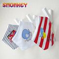 3pcs set Cotton newborn Baby bibs bandana bibs infant Toddler Towel bebes baberos triangle Scarf boys