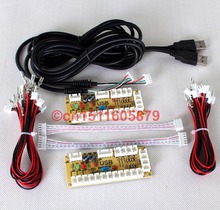 2 игроки новый нулевой задержкой пк USB джойстик печатной платы управления USB к аркада файтинг JAMMA MAME и Sanwa игры-white 5PIN + Sanwa стиль