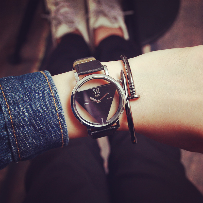 2016 luxury watch women hot sell Leather Strap womens quartz watches fashion simple designer wrist watch