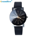 2017 Women Watches Horloge Dress Belt Relojes Quartz Dial Clock Leather Wrist Relogio Feminino New Free