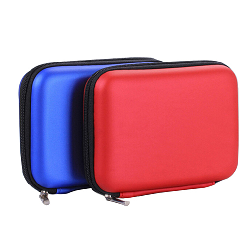 New 5 Cable HDD Hard Disk Pouch Portable Power Hand Carry Bag Case Cover Protects