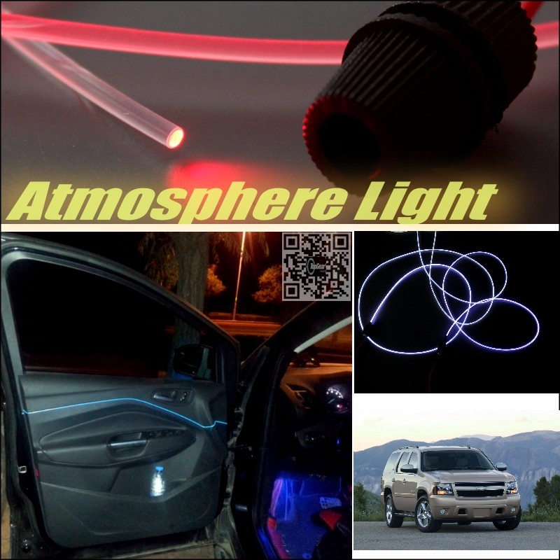 Car Atmosphere Light Fiber Optic Band For Chevrolet Tahoe Furiosa Interior Refit No Dizzling Cab Inside DIY Air light