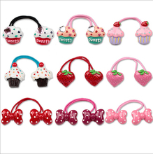 New Arrival styling tool cake bow Elastic Hair Bands accessories make you Beautiful used by women young girl and children