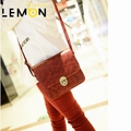 6 Color New 2014 Famous Brand Solid Geninue Leather Women Messenger