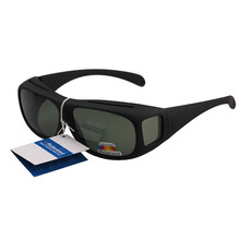 Unisex Over Glasses sunglasses polarized Large Will Fit Over Most Rx Glasses Sunglasses Matter Black Frame