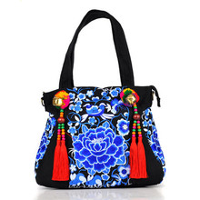 Nation Manual Channel Handbag Characteristic Embroidered Bags Cloth Women Bag Ladies Hand Embroidery Bag Leisure Chinese