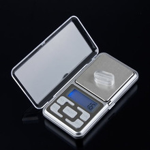 100pcs/lot 200g x 0.1g LCD Display Mini Electronic Digital balance Jewelry Pocket Scale Gram Weight Weighing Scale