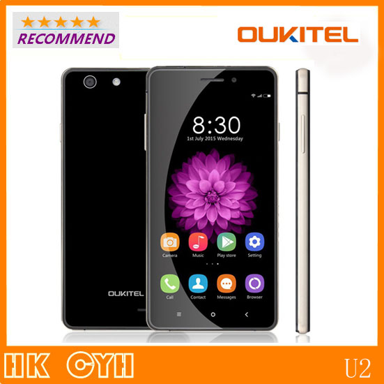 Original OUKITEL U2 4G LTE Smartphone 5 0inch Android 5 1 64bit MTK6735M Quad Core 1