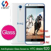 Tempered Glass screen protector for HTC Desire 820 mini 620G 820mini Cristal Templado With Retail package +Moist Wipes 50pcs/lot