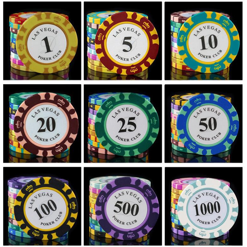 Online kopen Wholesale poker chips clay uit China poker chips clay