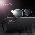 JOGAL New Style Design Man Aluminum Magnesium Square Frame Sunglasses Eyewear Accessories Sun Ray Procting Male