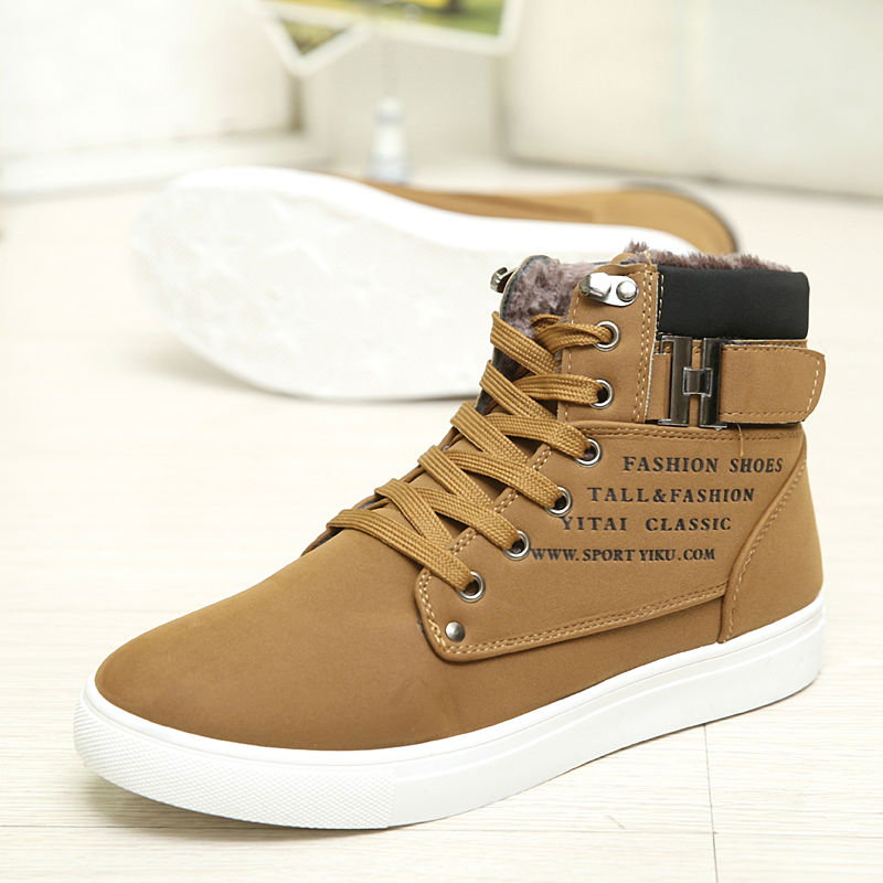 Men Shoes Sapatos Tenis Masculino Male Fashion Spring Autumn Leather 