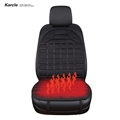 Karcle 12V Heating Car Seat Covers Car Covers Auto Cushion Accessories Warm Seat Heater Warmer Temperature