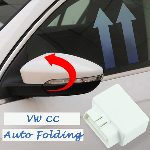 VW Gateway OBD Module Dongle Plug&Play Mirror AUTO Folding Window Glass Close For VW passat CC