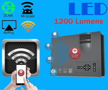 2016 original newest UNIC uc46 mini-led projector with AirSharing theater multimedia projector Full HD 1080p Video