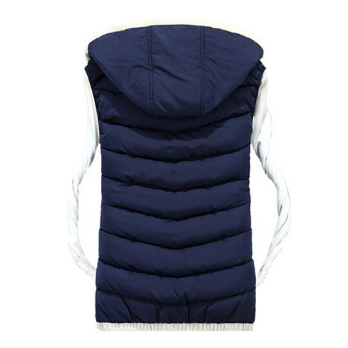 Lover Vest Men Winter Coat 2015 Slim Mens Vest Male Casual Hooded Vests Men Women Cotton Padded Sleeveless Jacket Man Waistcoat (13)