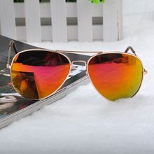 14 Color Sun Glasses Metal Frame Eyewear Glasses Bat Mirror UV Summer Style Sunglasses Women Men