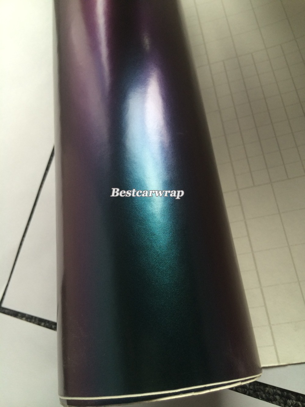 pearl matt gloss chameleon vinyl Car wrap film purple-blue wrap (2)